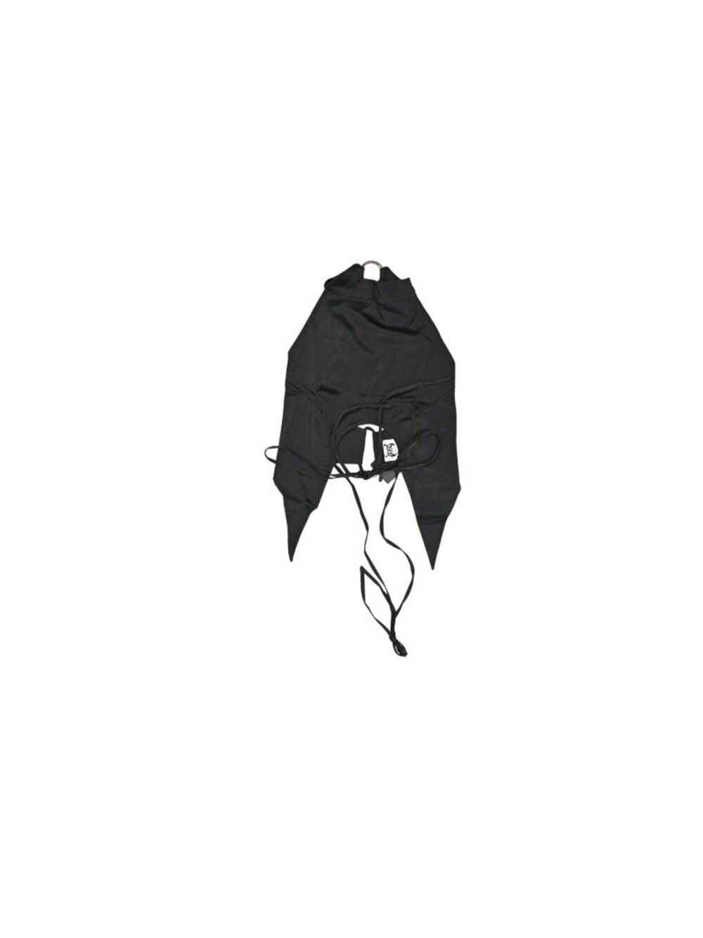 Cocoon The Label Off Grid Halter Top in Black